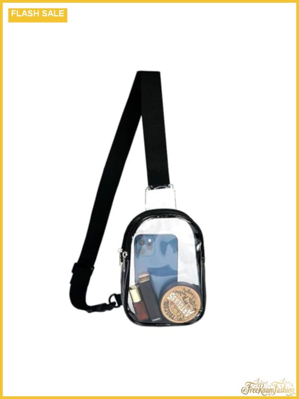 Clear Stadium Approved Sling Bag Crossbody Backpack